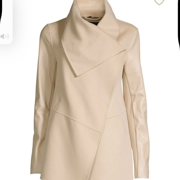 NWT MACKAGE COAT Vane coat in Sand - Picture 2 of 5